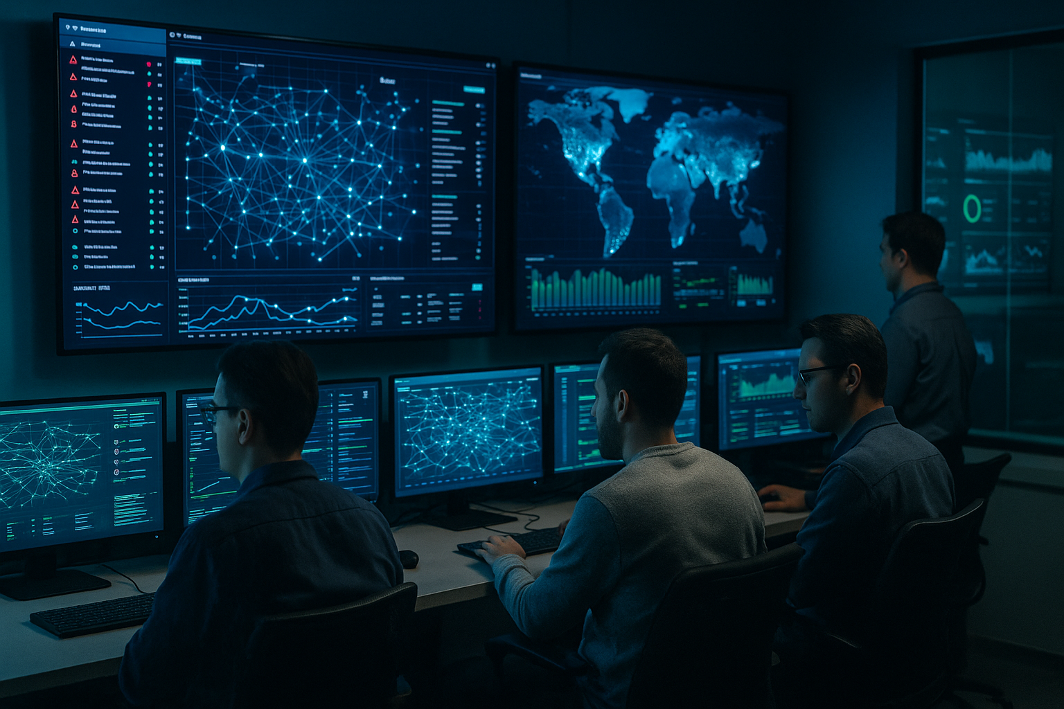 Soluções de cibersegurança corporativa